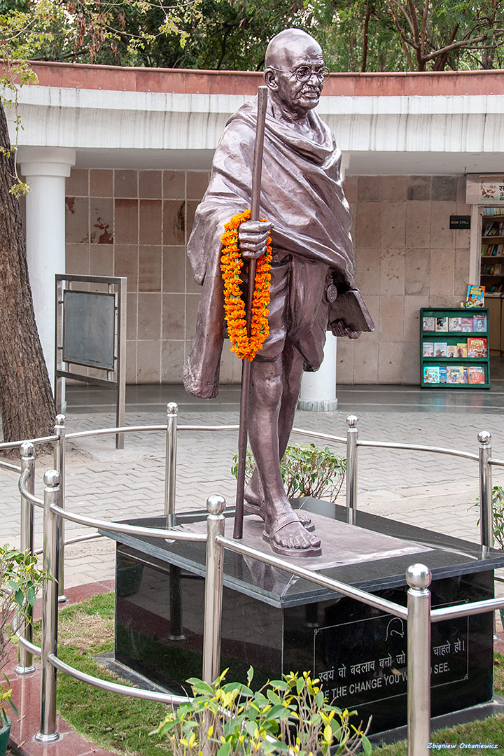 Pomnik  Gandhiego